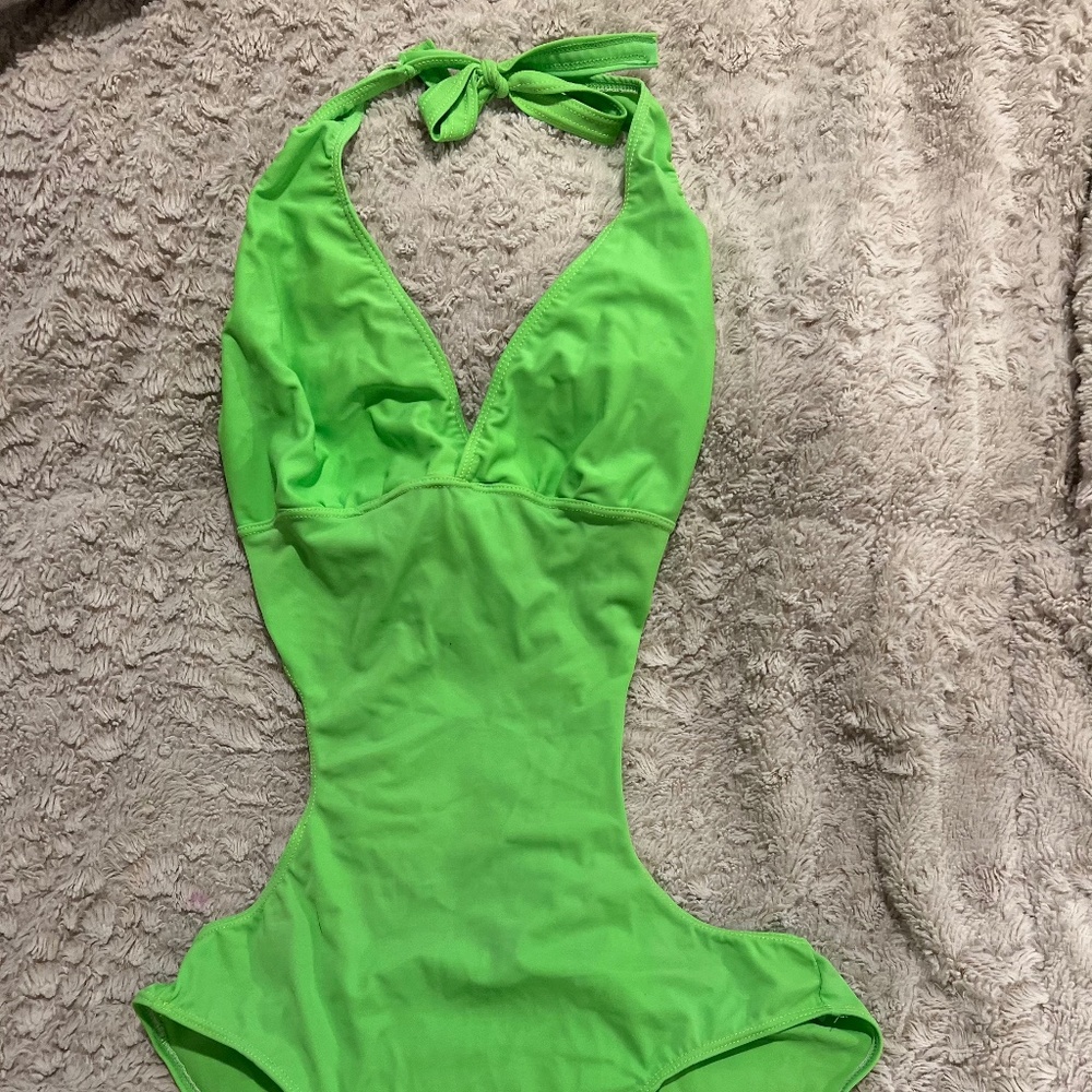 Holiday neon swimsuit